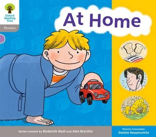 [object Object] «Oxford Reading Tree: Level 1: Floppy's Phonics: Sounds and Letters: At Home», автор Дебби Хепплвайт - фото №1