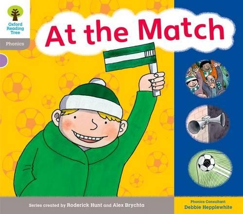 [object Object] «Oxford Reading Tree: Level 1: Floppy's Phonics: Sounds and Letters: At the Match», автор Дебби Хепплвайт - фото №1