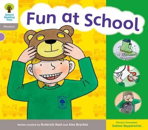 [object Object] «Oxford Reading Tree: Level 1: Floppy's Phonics: Sounds and Letters: Fun At School», автор Дебби Хепплвайт - фото №1