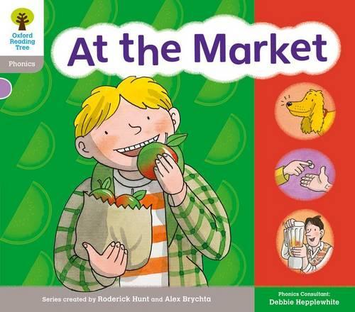 Бумажная книга «Oxford Reading Tree: Floppy Phonics Sounds & Letters Level 1 More a At the Market», авторов Дебби Хепплвайт, Тереза Хипи - фото №1