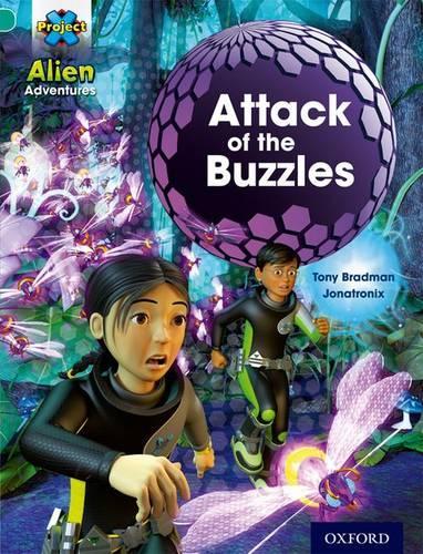 Паперова книга «Project X: Alien Adventures: Turquoise: Attack of the Buzzles», автор Тоні Бредман - фото №1
