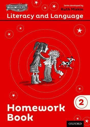 Бумажная книга «Read Write Inc.: Literacy & Language: Year 2 Homework Book Pack of 10», авторов Рут Мискин, Джейни Пурсгроув, Шарлотта Рэйби - фото №1