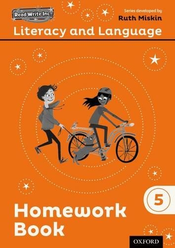 Бумажная книга «Read Write Inc.: Literacy & Language: Year 5 Homework Book Pack of 10», авторов Рут Мискин, Джейни Пурсгроув, Шарлотта Рэйби - фото №1