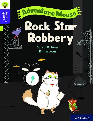 Паперова книга «Oxford Reading Tree Word Sparks: Level 11: Rock Star Robbery», автор Гарет П. Джонс - фото №1