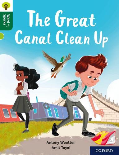 Паперова книга «Oxford Reading Tree Word Sparks: Level 12: The Great Canal Clean Up», автор Ентоні Вуттен - фото №1