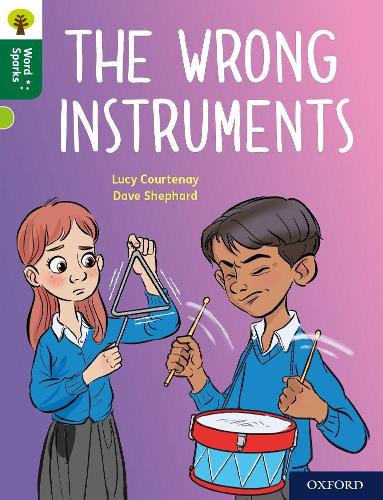 Паперова книга «Oxford Reading Tree Word Sparks: Level 12: The Wrong Instruments», автор Люсі Куртене - фото №1