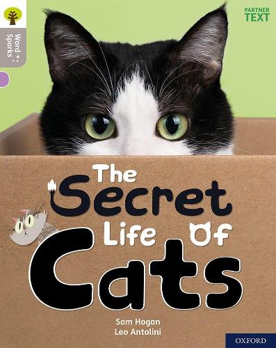 Бумажная книга «Oxford Reading Tree Word Sparks: Level 1: The Secret Life of Cats», автор Сэм Хоган - фото №1