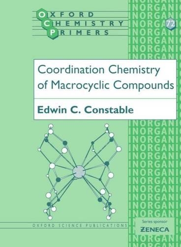 Паперова книга «Coordination Chemistry of Macrocyclic Compounds», автор Едвін К. Констебль - фото №1
