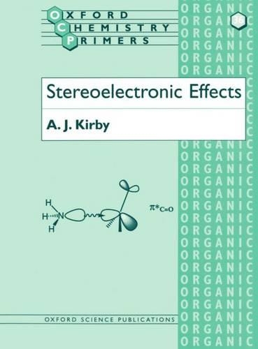 Паперова книга «Stereoelectronic Effects», автор А. Дж. Кірбі - фото №1
