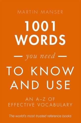 Бумажная книга «1001 Words You Need To Know and Use: An A-Z of Effective Vocabulary», автор Мартин Мансер - фото №1