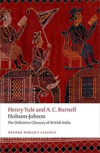 Паперова книга «Hobson-Jobson: The Definitive Glossary of British India», авторів А. К. Бернелл, Генрі Юл - фото №1