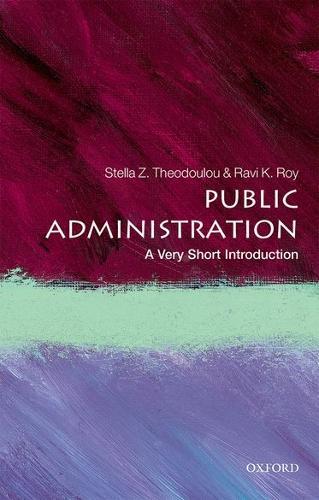 Бумажная книга «Public Administration: A Very Short Introduction», автор Рави К. Рой - фото №1