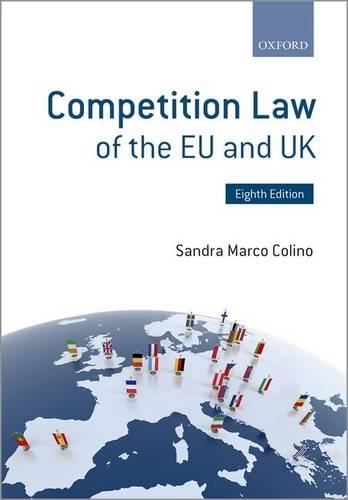 Паперова книга «Competition Law of the EU and UK», автор Сандра Марко Коліно - фото №1