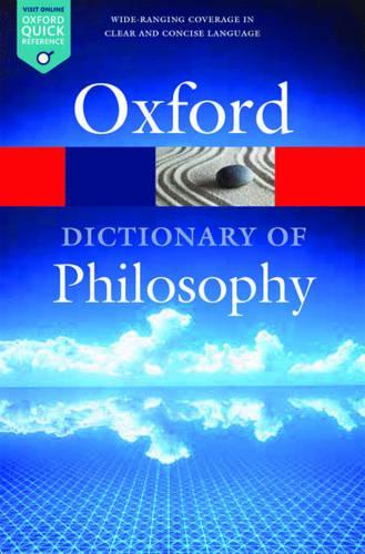 Бумажная книга «The Oxford Dictionary of Philosophy», автор Саймон Блэкберн - фото №1