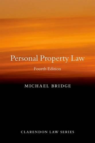 Паперова книга «Personal Property Law», автор Майкл Брідж - фото №1