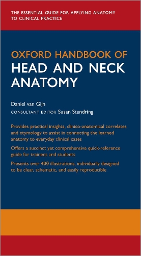 Бумажная книга «Oxford Handbook of Head and Neck Anatomy», авторов Дэниел Р. ван Гийн, Джонатан Данн - фото №1