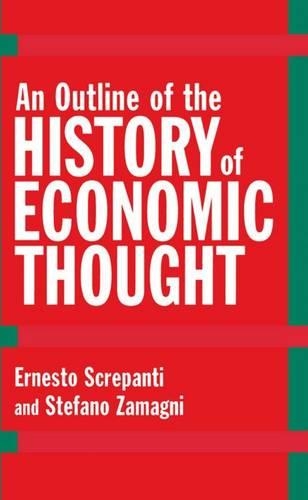 Паперова книга «An Outline of the History of Economic Thought», авторів Ернесто Скрепанті, Стефано Заманьї - фото №1