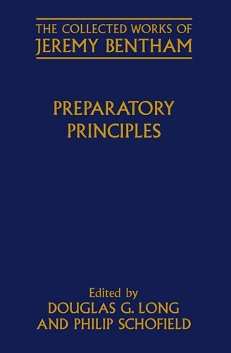 Бумажная книга «Preparatory Principles», автор Джереми Бентам - фото №1