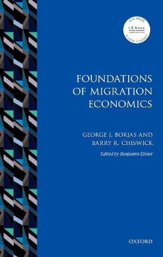 Паперова книга «Foundations of Migration Economics», авторів Баррі Р. Чісвік, Джордж Дж. Борхас - фото №1