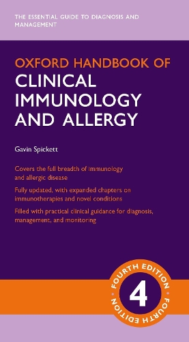 Бумажная книга «Oxford Handbook of Clinical Immunology and Allergy», автор Гэвин Спикетт - фото №1