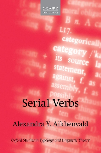 Бумажная книга «Serial Verbs», автор Александра Й. Айхенвальд - фото №1
