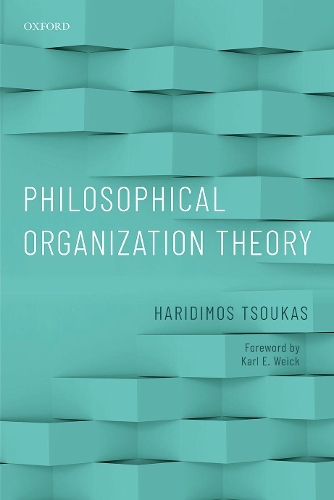 Бумажная книга «Philosophical Organization Theory», автор Харидимос Цукас - фото №1