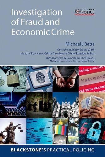 Паперова книга «Investigation of Fraud and Economic Crime», автор Майкл Дж. Беттс - фото №1