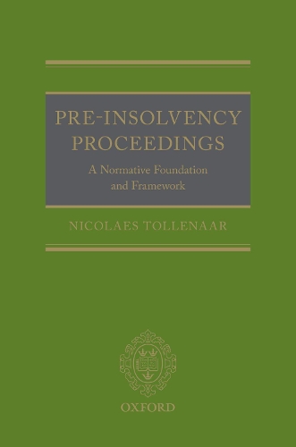 Бумажная книга «Pre-Insolvency Proceedings: A Normative Foundation and Framework», автор Николае Толленаар - фото №1
