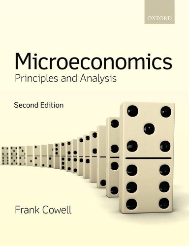 Паперова книга «Microeconomics: Principles and Analysis», автор Френк Коуел - фото №1