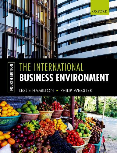 Паперова книга «The International Business Environment», авторів Леслі Гамільтон, Філіп Вебстер - фото №1