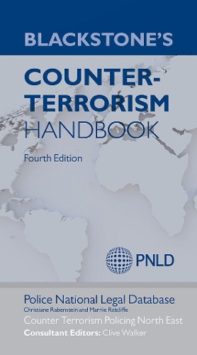 Паперова книга «Blackstone's Counter-Terrorism Handbook», авторів Крістіан Рабенштайн, Марні Реткліфф - фото №1