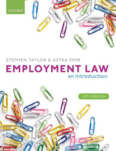 Бумажная книга «Employment Law: An Introduction», авторов Астра Эмир, Стивен Тейлор - фото №1