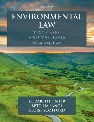 Паперова книга «Environmental Law: Text, Cases & Materials», авторів Беттіна Ланге, Елізабет Фішер, Елоїза Скотфорд - фото №1