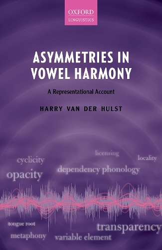 Паперова книга «Asymmetries in Vowel Harmony: A Representational Account», автор Гаррі ван дер Халст - фото №1