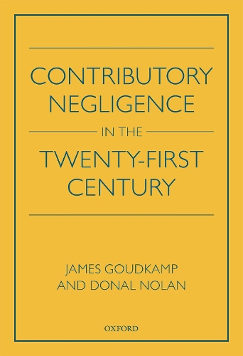 Бумажная книга «Contributory Negligence in the Twenty-First Century», автор Донал Нолан - фото №1
