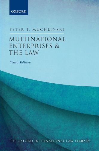 Бумажная книга «Multinational Enterprises and the Law», автор Питер Мухлински - фото №1