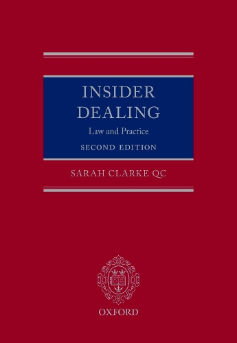 Паперова книга «Insider Dealing: Law and Practice», автор Сара Кларк - фото №1