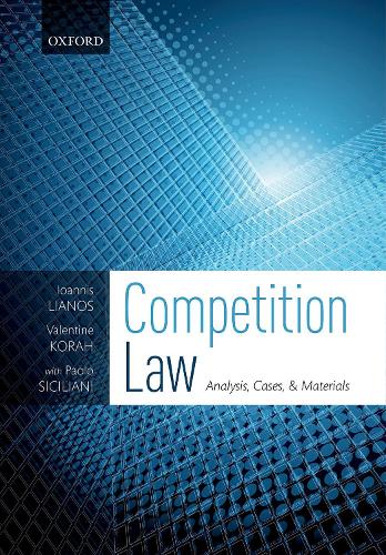 Паперова книга «Competition Law: Analysis, Cases, & Materials», авторів Паоло Сіціліані, Валентина Корах - фото №1