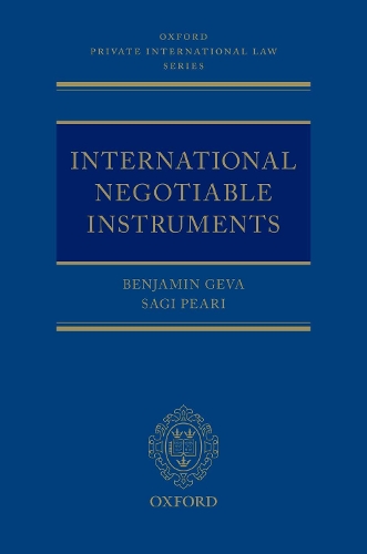 Бумажная книга «International Negotiable Instruments», авторов Бенджамин Гева, Саги Пири - фото №1