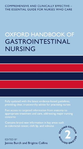 Бумажная книга «Oxford Handbook of Gastrointestinal Nursing», авторов Дженни Берч, Бриджит Коллинз - фото №1