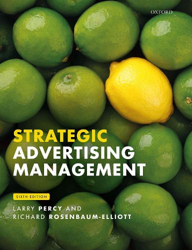 Паперова книга «Strategic Advertising Management», автор Ларрі Персі - фото №1