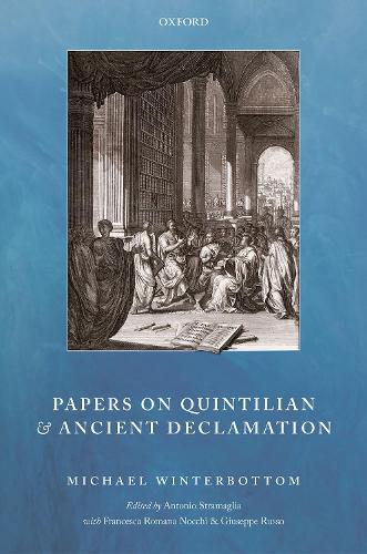 Паперова книга «Papers on Quintilian and Ancient Declamation», автор Майкл Уінтерботтом - фото №1