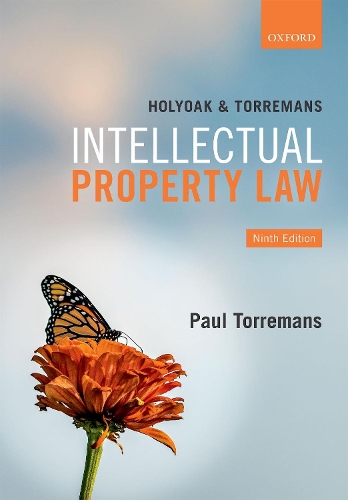 Бумажная книга «Holyoak and Torremans Intellectual Property Law», автор Пол Торреманс - фото №1