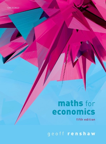 Паперова книга «Maths for Economics», автор Джефф Реншоу - фото №1