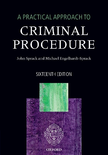 [object Object] «A Practical Approach to Criminal Procedure», автор Джон Спрак - фото №1