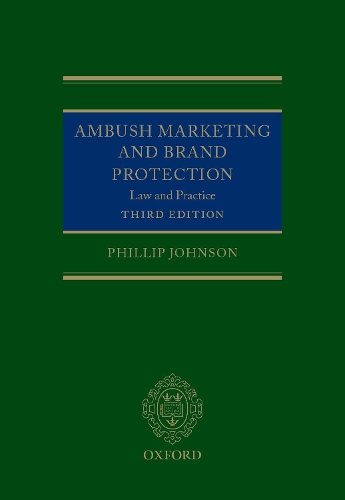 Бумажная книга «Ambush Marketing and Brand Protection», автор Филлип Джонсон - фото №1