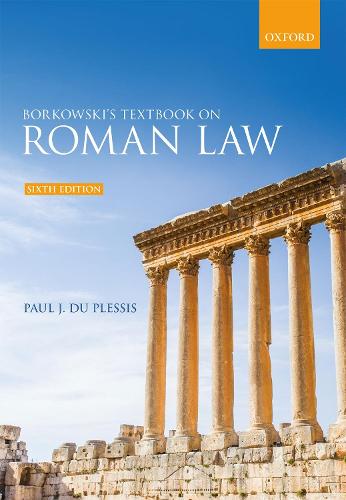 Паперова книга «Borkowski's Textbook on Roman Law», автор Пол Дж. дю Плессі - фото №1