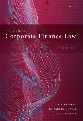 Паперова книга «Principles of Corporate Finance Law», авторів Ейліс Ферран, Елізабет Хауелл, Фелікс Штеффек - фото №1