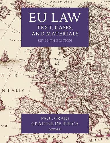 [object Object] «EU Law: Text, Cases, and Materials», авторов Грайнн де Бурка, Пол Крейг - фото №1