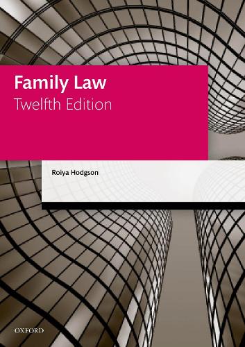 Бумажная книга «Family Law», автор Ройя Ходжсон - фото №1